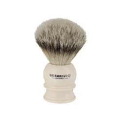 D. R. Harris E3 Silver Tip Badger Shaving Brush - Ivory