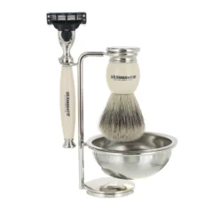 D. R. Harris Ivory 4-Piece Shaving Set