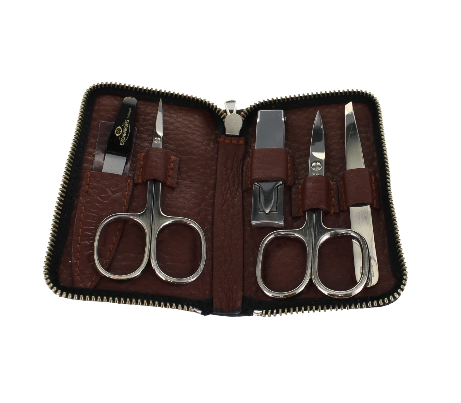 D. R. Harris 5 Piece Brown Zip Up Manicure Set 1 D. R. Harris 5 Piece Brown Zip Up Manicure Set