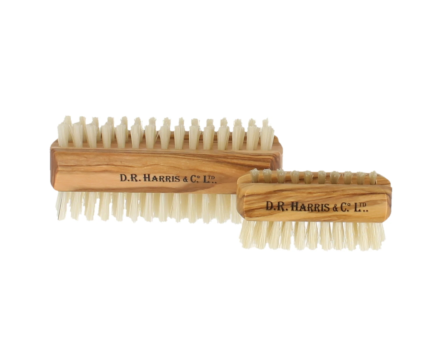 D. R. Harris Large Olive Wood Nail Brush 2 D. R. Harris Large Olive Wood Nail Brush
