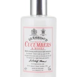 D. R. Harris 100ml Milk Of Cucumber & Roses In Dispenser Bottle