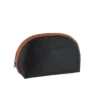 D. R. Harris Large Oval Wash Bag Black & Black