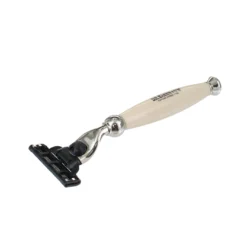 D. R. Harris Mach 3 Nickel Razor Ivory