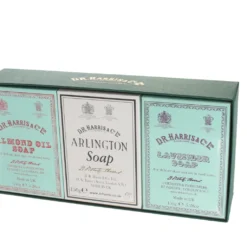 D. R. Harris Almond, Arlington And Lavender Bath Soap Trio