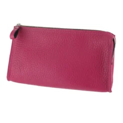 D. R. Harris Small Pink Leather Wash Bag