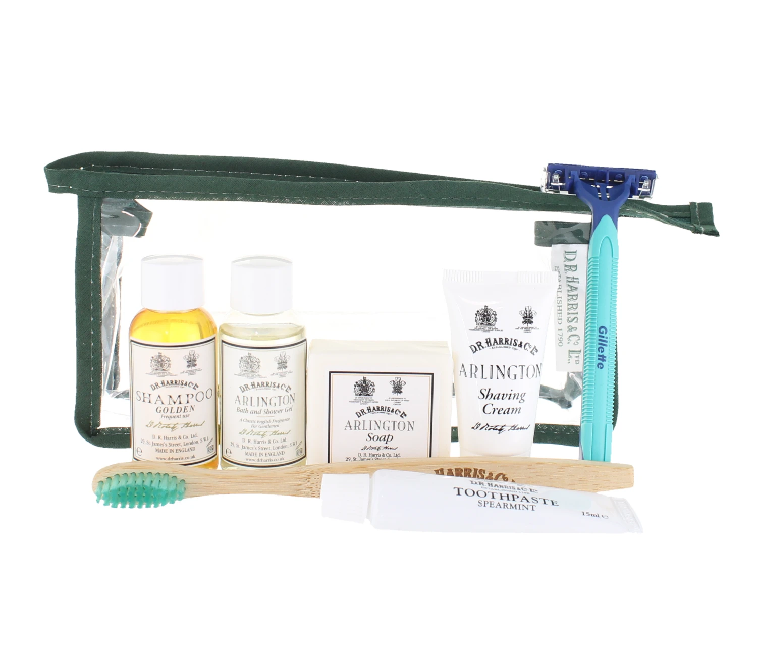 D. R. Harris Arlington Overnight Travel Kit 1 D. R. Harris Arlington Overnight Travel Kit
