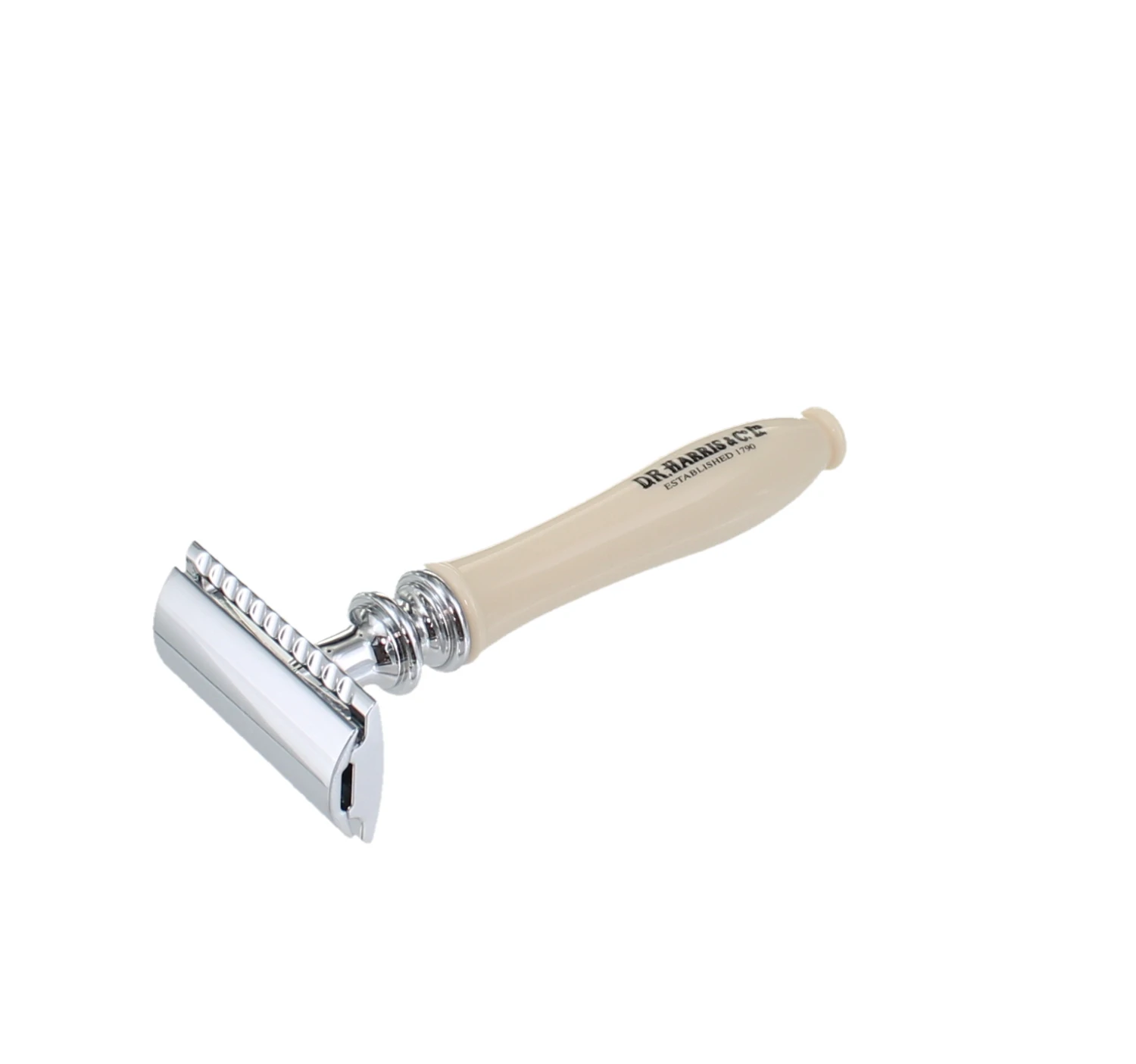 D. R. Harris Ivory Safety Razor - 3 Piece 1 D. R. Harris Ivory Safety Razor - 3 Piece
