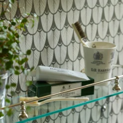 D. R. Harris Earthenware Tooth Mug