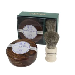 D. R. Harris Lavender Shaving Gift Set Mahogany