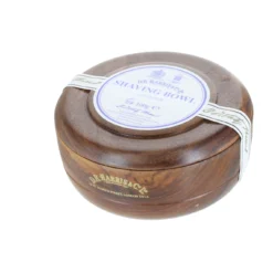 D. R. Harris Lavender Shaving Mahogany Bowl