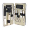 D. R. Harris Black Framed Travel Grooming Set