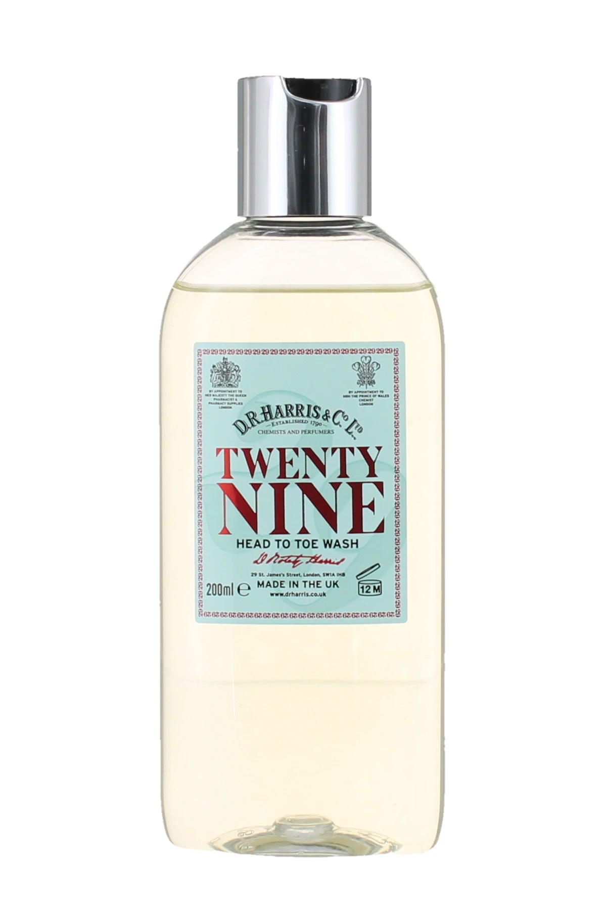 D. R. Harris 200ml Twenty Nine Head to Toe Wash 1 D. R. Harris 200ml Twenty Nine Head to Toe Wash