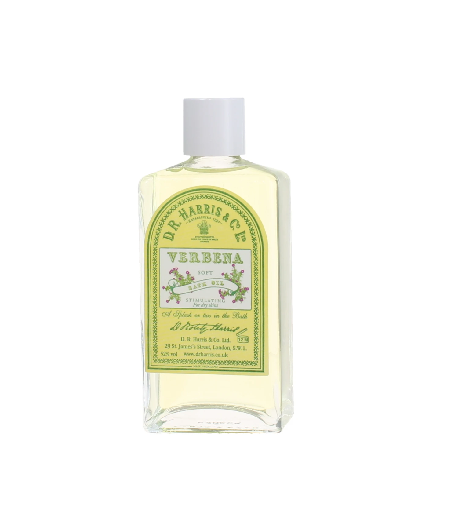 D. R. Harris 100ml Verbena Bath Oil 1 D. R. Harris 100ml Verbena Bath Oil